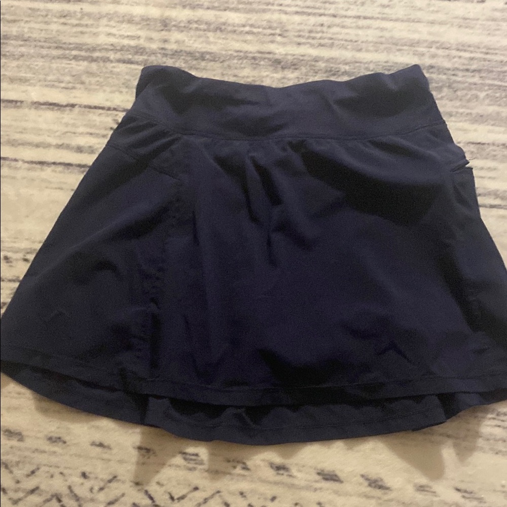 Navy Blue All In Motion Girls Skirt